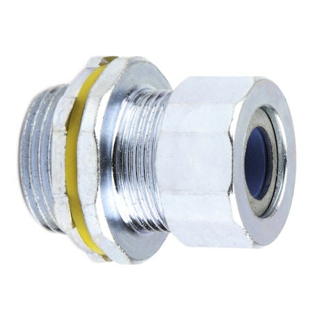 Dottie L.H. Dottie 1/2'' Steel Strain Relief Connector (Blue Grommet), 25PK SR50A450